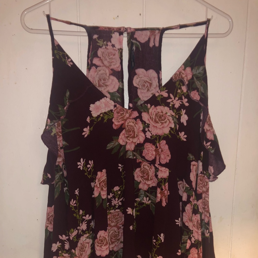 American Eagle AE cold shoulder off shoulder top